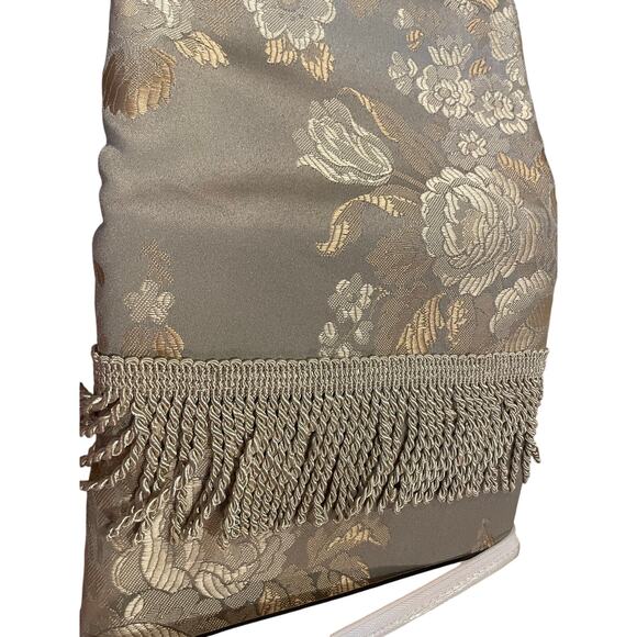 Drapes Curtains Jacquard Panels by Matic 3 Panels 84x55 Sage embossed floral - Picture 4 of 9